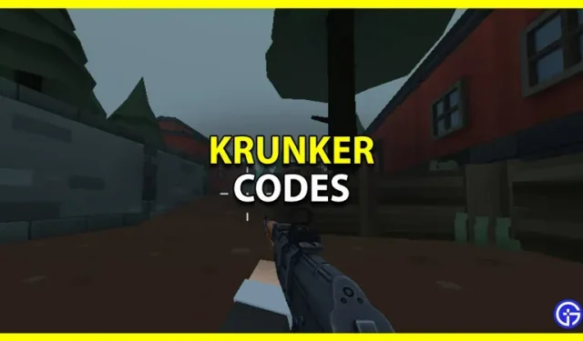 Krunker.io コード (2023 年 4 月)