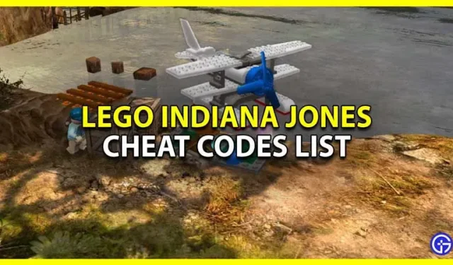 LEGO Indiana Jones apkrāptu kodi: pilns saraksts