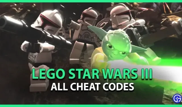Tous les codes de triche LEGO Star Wars 3 (mars 2023)