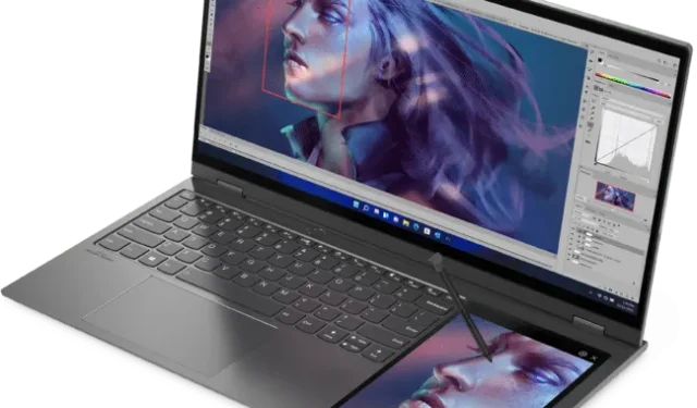 Lenovo anuncia una laptop ultraancha con pantalla adicional