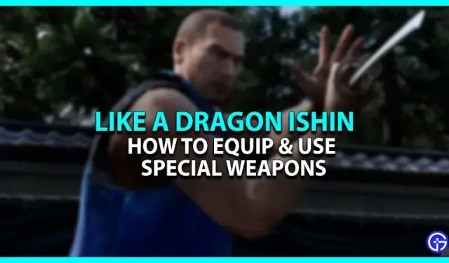 Пояснення спеціальної зброї Like a Dragon Ishin