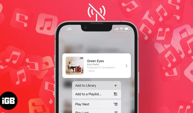 Apple 기기에서 오프라인으로 Apple 음악을 듣는 방법