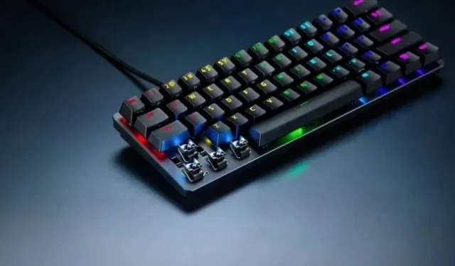 Razer ajoute un joystick à un petit clavier mécanique