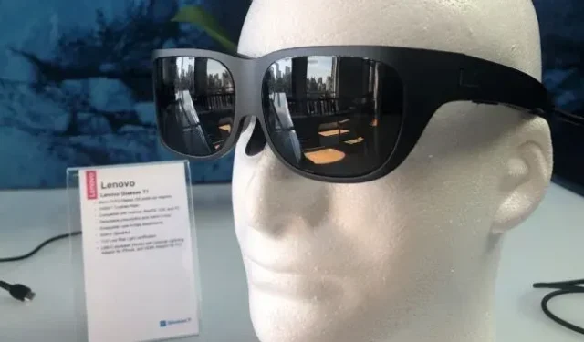 Lenovo’s eerste augmented reality-bril voor consumenten met Micro OLED-schermen zal dit jaar debuteren.