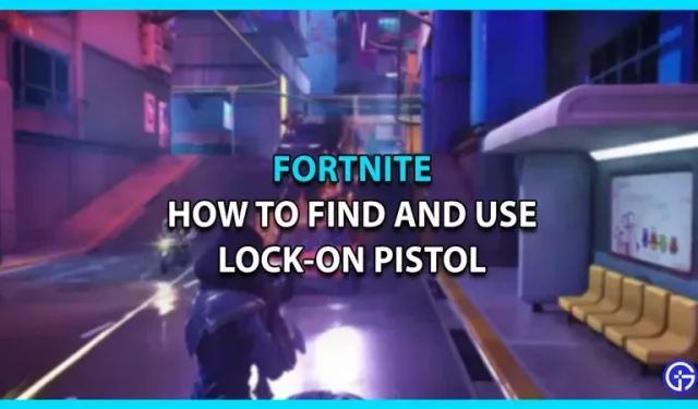 Como encontrar e usar uma pistola com trava no Fortnite