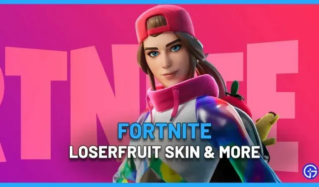 Loserfruit: skin Fortnite, nome real, idade e muito mais