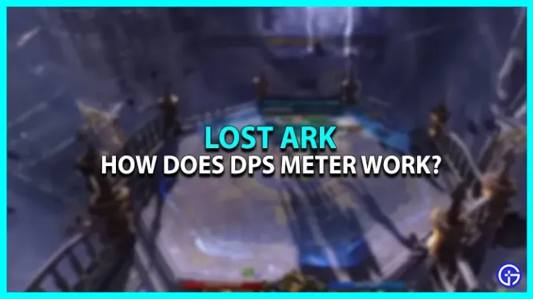 Lost Ark DPS Meter Explanation