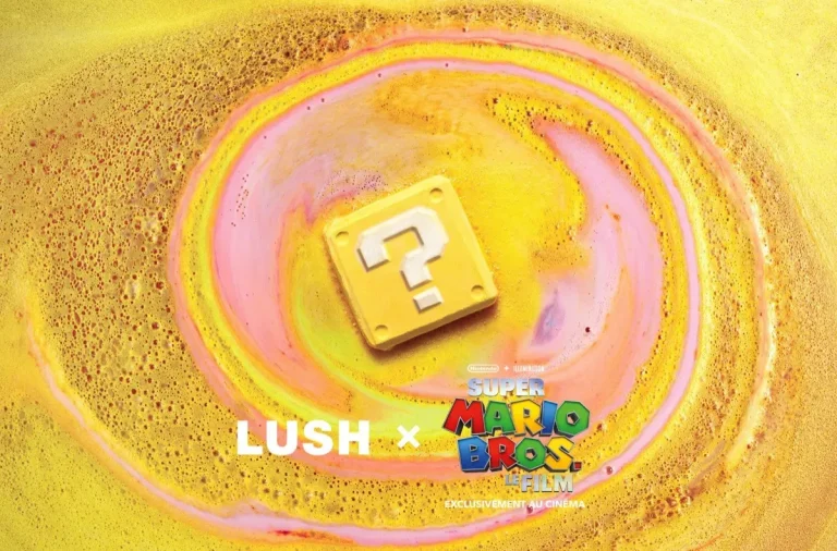 Lush Teams Up with Nintendo’s Super Mario Bros Movie for Bath Happiness