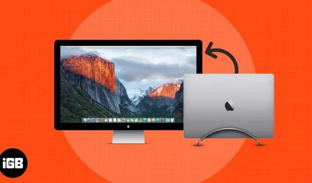 How to use a Mac with the lid closed (clamshell mode)