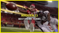 《Madden 23》最佳主題隊排名