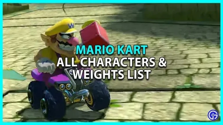 List of Mario Kart characters (weight explained)