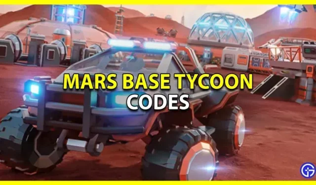 Mars Base Tycoon Cheats (Avril 2023)