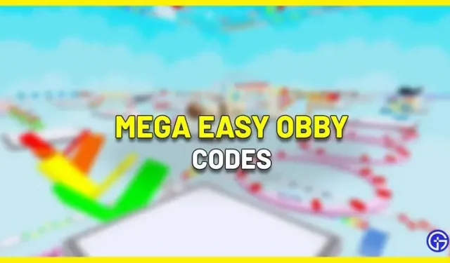 Mega Easy Obby Cheats (вересень 2022) Roblox