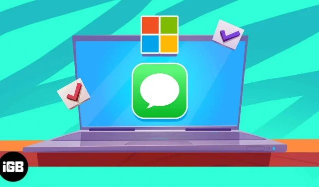 如何通過 Microsoft Phone Link 在 Windows 上使用 iMessage 