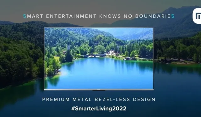 Mi TV 5X met randloos ontwerp bevestigd voor lancering op Xiaomi Smarter Living 2022-evenement op 26 augustus