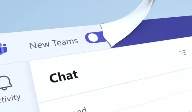 Den nya versionen av Microsoft Teams är snabbare och kräver mindre minne.