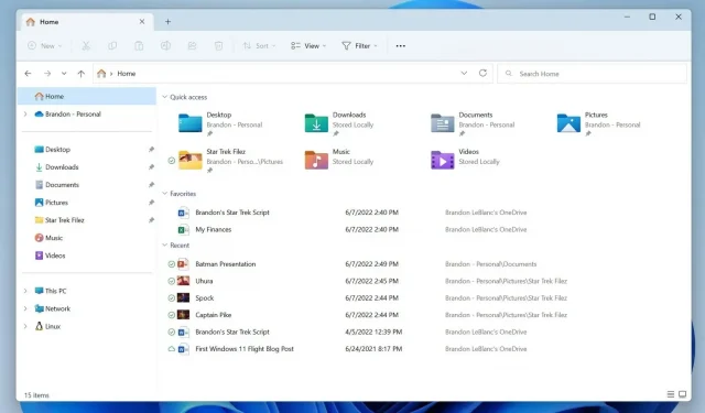 Windows 11: how to test the new File Explorer before its official release