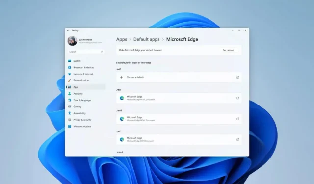 Windows 11: Microsoft makes it easier to set default apps