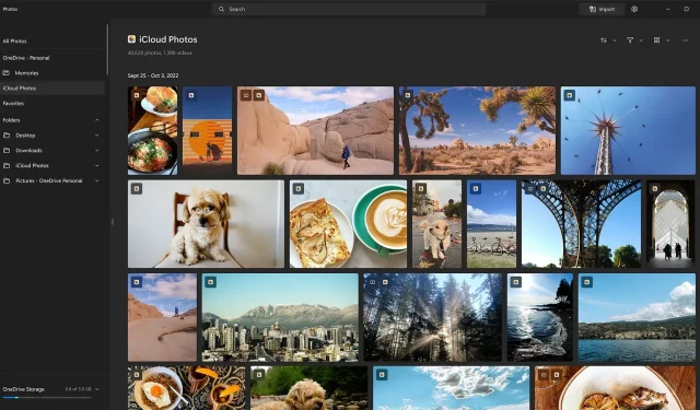 iCloud-foto’s worden nu gesynchroniseerd met de Windows 11 Foto’s-app