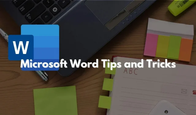 15 bedste Microsoft Word-tip og tricks