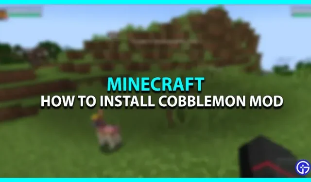 Mod Cobblemon pour Minecraft : comment installer