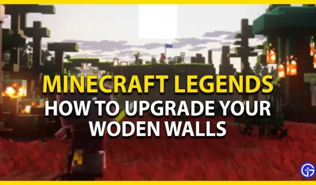Minecraft Legends: So verbessern Sie Wände