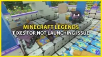 Problem launching Minecraft Legends: how to fix it