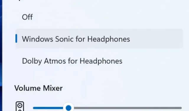Aktualizovaný směšovač hlasitosti pro jednotlivé aplikace a další funkce v nejnovějším náhledu Windows 11.