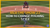 How to change pitching style in MLB The Show 23