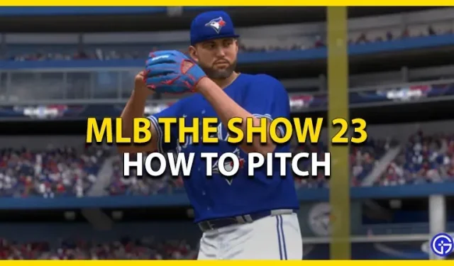 MLB The Show 23: 투구 방법(UI, 컨트롤 및 팁)