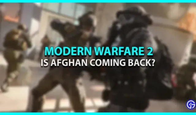 COD MW2: Is de kaart van Afghanistan eindelijk terug?