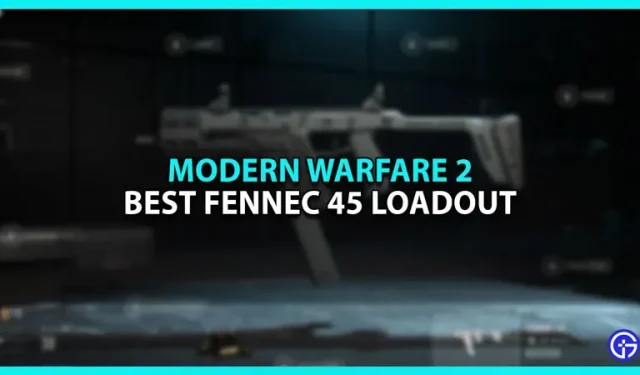 Call Of Duty Modern Warfare 2: Meilleur pack Fennec 45