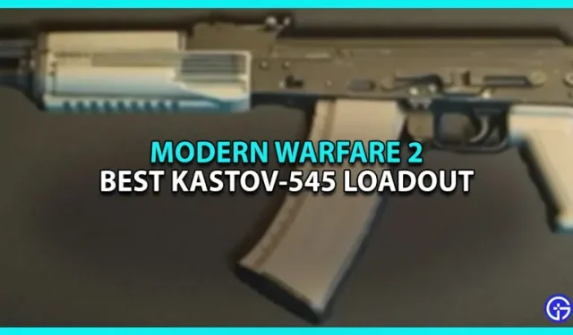 Modern Warfare 2: el mejor set de Kastov-545