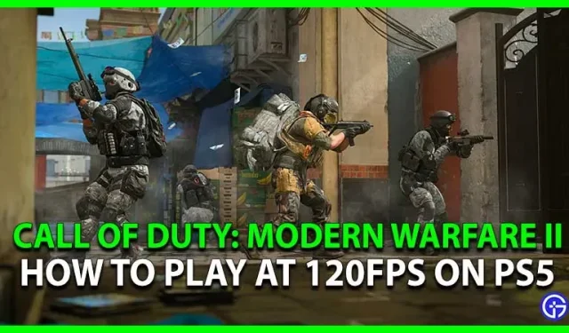 Modern Warfare 2: Jak povolit a hrát při 120 FPS na PS5