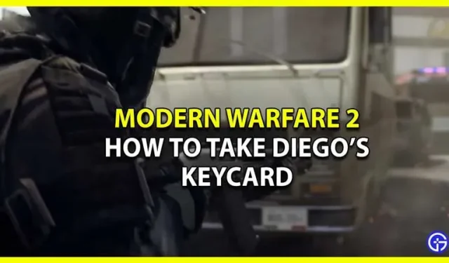 Call Of Duty Modern Warfare 2 El Sin Nombre: kā iegūt Diego atslēgas karti MW2