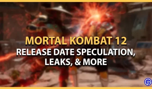 Mortal Kombat 12 especulação da data de lançamento, vazamentos, notícias e muito mais