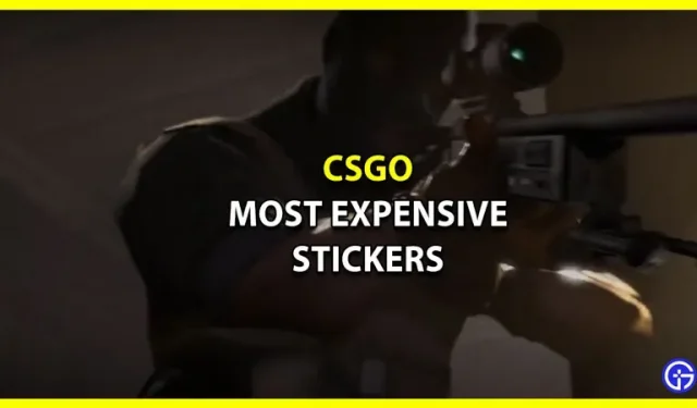 CSGO : les stickers les plus chers de 2022