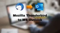Razones comunes para cambiar de Mozilla Thunderbird a MS Outlook