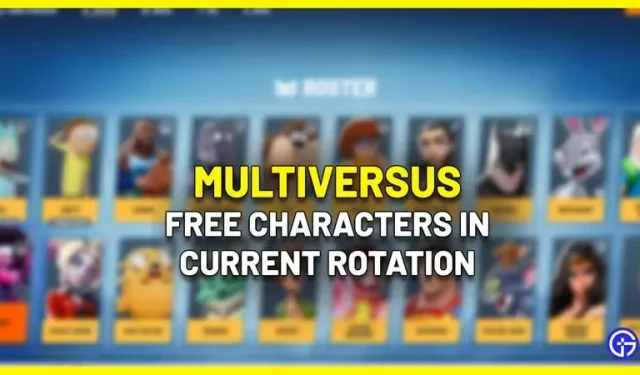 Personagens Multiversus gratuitos na rotação atual (agosto de 2022)