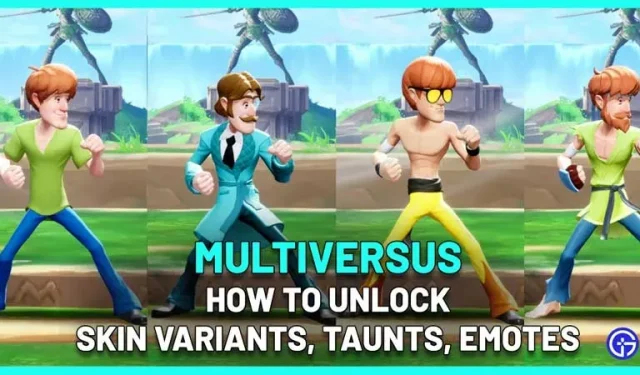 Multiversus: 스킨, 감정 표현, 도발 및 통화를 잠금 해제하는 방법