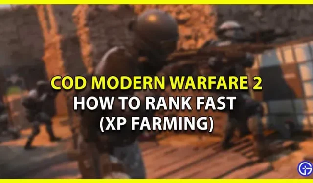 Comment se classer rapidement dans COD Modern Warfare 2 ? (Guide de croissance de l’expérience)