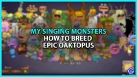 How to breed epic actopus in my singing monsters