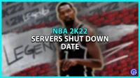Quand les serveurs NBA 2K22 seront-ils fermés ?