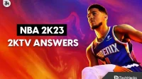 NBA 2K23 2KTV Épisode 23 Guide de Réponse