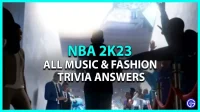 NBA 2K23 All music and fashion questions answered