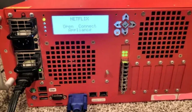 Redditor、262TBのストレージを備えた廃止されたNetflixキャッシュサーバーを購入