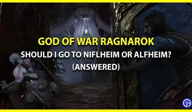 Niflheim of Alfheim: waar te gaan in God Of War Ragnarok