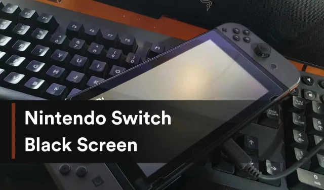 Come risolvere i problemi con lo schermo nero di Nintendo Switch
