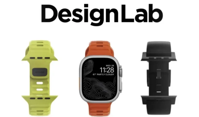 Nomad DesignLab インタラクティブ Web サイトでは、さまざまなメーカーやモデルの Apple Watch バンドが紹介されています。