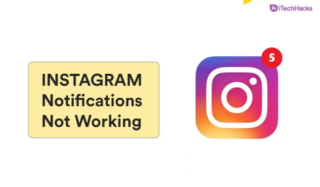 Como corrigir notificações do Instagram que não funcionam